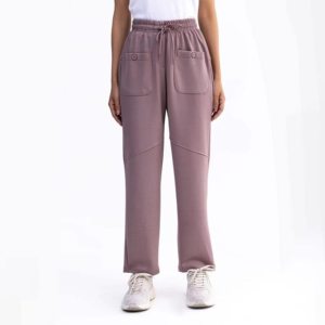 Pantalon palazzo ample taille haute pour femme, coupe décontractée, idéal pour l'été - Product Image 1