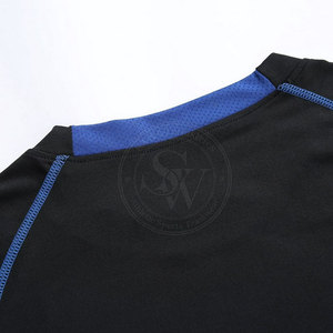 เสื้อยืดผู้ชายทรงสลิมแบบรัดรูป ผ้าถัก ระบายอากาศ แห้งเร็ว น้ำหนักเบา เหมาะสำหรับออกกำลังกาย เล่นกีฬา และฝึกซ้อม - Product Image 5