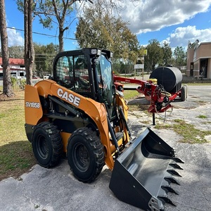 Cargadora compacta con dirección deslizante a precio económico para contratistas que necesitan maquinaria práctica para tareas de movimiento de tierras y paisajismo - Product Image 2