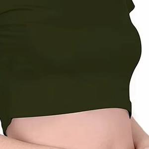 T-shirt court de style coréen pour femmes, T-shirt à manches courtes à la mode, chemise décontractée à coupe décontractée pour femmes - Product Image 3