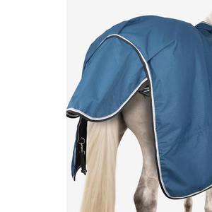 Waterproof Horse Turnout Rug With High Neck And Large Tail Flap Oxford Fabric Outdoor Use All Seasons Protection - Product Image 2
