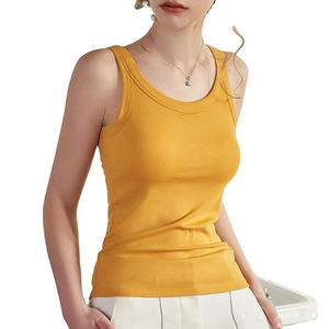 Débardeur classique pour femme, sans manches, en coton, respirant, confortable, coupe ajustée, décontracté, mode, vêtements de tous les jours, en vente - Product Image 3