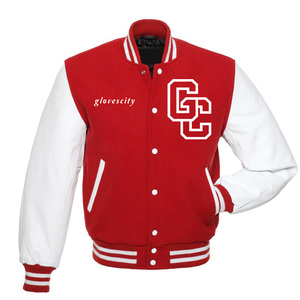 Veste universitaire pour homme en hiver sur mesure OEM Broderie en chenille Écologique Coupe-vent Logo avant Couleurs et tailles personnalisées - Product Image 5