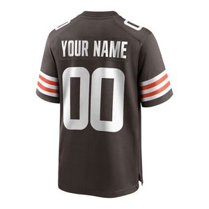 Camiseta de Fútbol Americano Sublimada de Alta Calidad del Fabricante, Camiseta de Fútbol de Malla 100% Poliéster, Camiseta de Diseño Personalizado para Hombre - Product Image 2