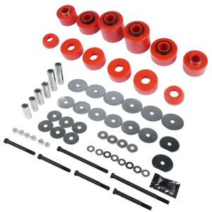 For Ford F 150/F250/F350 1980 98 2WD 4WD Red Truck Body Parts 4.4123R Body Cab Mount Bushing Set - Product Image 2