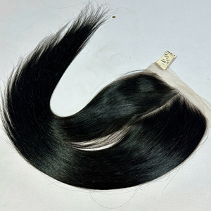 Ksix Hair K26 ขายดี ขายส่ง ผมแท้เวียดนาม  ฐานลูกไม้  ท็อปเปอร์ผมแท้  ฐานไหม  2x6  เย็บด้วยเครื่องจักรแบบ Double Weft - Product Image 5