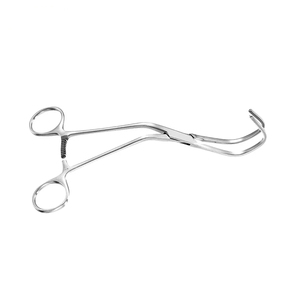 Pinzas Quirúrgicas Satinsky Cooley Debakey, Pinzas Vasculares de Oclusión Tangencial, Pinzas para Vena Cava con Eje Angulado Atraumático - Product Image 2