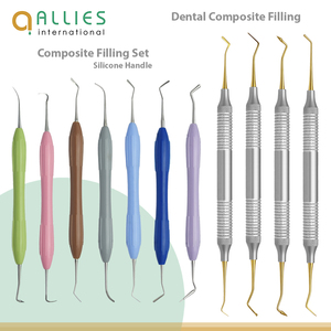 Instrumento Manual de Acero Inoxidable de Alta Calidad para Rellenos Dentales de Composite, Equipo Dental Premium - Product Image 6
