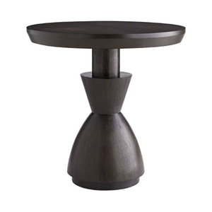 Modern Design <b>Round</b> Wooden Coffee <b>Table</b> With Tapered Base For Home Living Room Decor Furniture Handmade <b>Side</b> <b>Table</b> - Product Image 2
