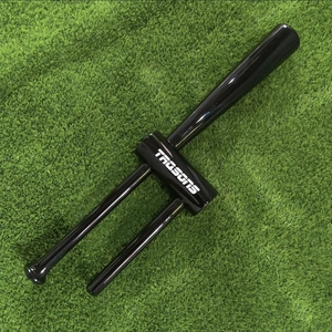 Trqsons TB-DH-01 Batte de baseball en bois à double poignée personnalisable avec plusieurs couleurs pour un entraînement optimal au swing - Product Image 5