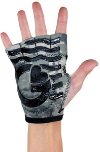 Custom Logo & Color Gymnastics Hand Grips for Heavy Deadlifts Cowhide Palm Protection No <b>Chalk</b> Weightlifting Hand Wraps - Product Image 5