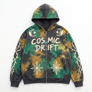 Chaqueta con Capucha Premium para Hombre, Forro Polar Cálido de Algodón, Ropa Casual de Calle, Sudadera con Capucha de Algodón de Alta Calidad para Hombre, Cómoda con Cierre Completo - Product Image 1
