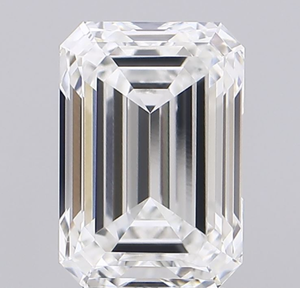 Diamante Cultivado en Laboratorio con Certificación IGI, Corte Esmeralda de 3.51 CT, Color E, Claridad VVS1, CVD LG 741540015 ROYAL GEMS para Joyería - Product Image 1