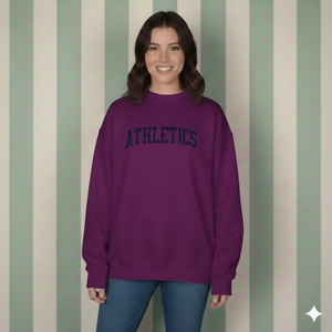 High Quality Women Oversized Long Mockneck Pullover with Brushed Inner Fleece Thick Warm Casual Autumn Winter <b>Top</b> Front Logo - Product Image 1