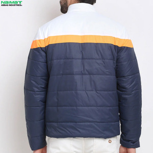 เสื้อแจ็คเก็ตพัฟเฟอร์เรียบง่ายสไตล์มินิมอลสำหรับผู้ชาย สีพื้น เรียบหรู อุ่นสบาย เหมาะสำหรับใส่ในชีวิตประจำวัน ฤดูหนาว - Product Image 3