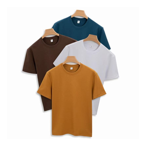 Camisetas de Corte Regular, Modal, Peso Pesado, Manga Corta, Cuello Redondo, Estampado Digital, para Hombre, Súper Suaves, Transpirables, Ecológicas - Product Image 1