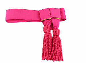 Ceinture de cérémonie rose pour robe de cérémonie, ceinture uniforme pour événements de défilé, occasions spéciales et tenues décoratives - Product Image 2