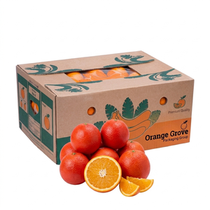 Boîte pliante en carton ondulé imperméable à 5 couches pour l'agriculture, résistante aux chocs, durable, pour l'expédition de fruits et légumes - Product Image 5