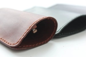 Genuine Leather Classic Luxury Handmade <b>Reading</b> <b>Glasses</b> Case Slim Fit Eyewear Protector Water Resistant Lightweight LGC-0172 - Product Image 3
