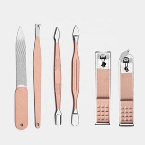 Custom Stainless Steel Classic Professional Durable Multi-functional Single Spring <b>Kit</b> (3-in-1 10-in-1) for <b>Manicure</b> Pedicure - Product Image 2