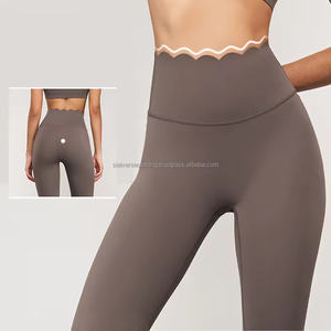 Pantalones de Yoga de cintura alta con diseño personalizado para mujer, mallas de entrenamiento de nuevo estilo para gimnasio, Fitness y atletismo - Product Image 1