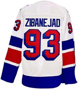 Camiseta de Hockey sobre Hielo Blanca de la Serie Stadium de JIAEN para Hombre, Transpirable, 23 Adam, 31 <span class=keywords><strong>Igor</strong></span> Shesterkin, 73 Matt Rempe, 10 Artemi Panarin - Product Image 6