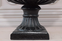 Jardinière en métal moderne et élégante, pot en fer écologique, auto-arrosant, léger, pour jardin extérieur