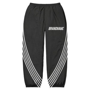 Ensemble de survêtement unisexe personnalisé en nylon coupe-vent violet grande taille pour l'hiver, vêtements de sport, fabricant OEM en gros - Product Image 3