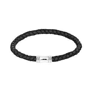 Bracelet en cuir Nubuck Bolo Bracelet en cuir classique pour tenue décontractée - Product Image 1