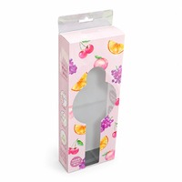 Boîtes cadeaux rectangulaires pliables transparentes personnalisées en PVC/PET/PP, matériaux recyclés, impression CMYK, gaufrage, emballage alimentaire/boissons