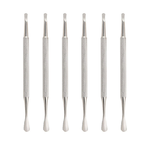 Pousse-cuticules professionnel ergonomique antidérapant double embout haute précision personnalisé pour le nail art et le soin des ongles - Product Image 1