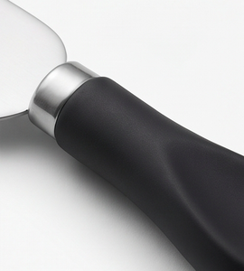 Premium Stainless Steel <b>Cheese</b> <b>Knife</b> <b>Set</b> With Black Plastic Handles For Elegant <b>Cheese</b> Serving Use And Restaurant Use - Product Image 2