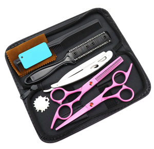 Kit de ciseaux de coiffure et de barbier en gros 2026 – Lot de ciseaux professionnels pour salon et barbier à prix réduit - Product Image 4