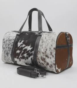 Bolsa de Viaje de Cuero Genuino, Ligera, Estilo Vintage, con Cierre, Gran Capacidad, Unisex, para Fin de Semana - Product Image 4