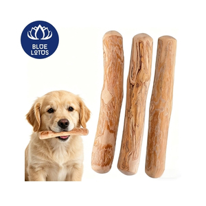 FAVORI DES CLIENTS : Jouet à mâcher pour chien en bois de café, à base de plantes, pour la mastication quotidienne et les récompenses d'entraînement, texture durable et facile à mâcher. - Product Image 1