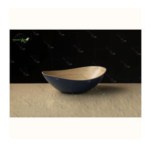Bol de service jetable en bambou écologique personnalisé OEM pour salades et fruits, léger et durable, nouvelle arrivée, ustensiles de cuisine, fournisseur Vietnamien - Product Image 3