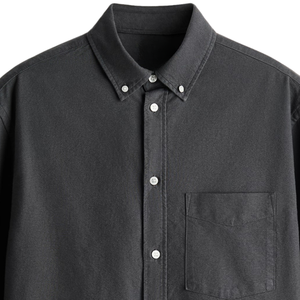 Chemise Oxford à coupe classique pour homme, manches longues, en coton, boutonnée, décontractée, élégante, pour le bureau, classique, pour tous les jours - Product Image 6