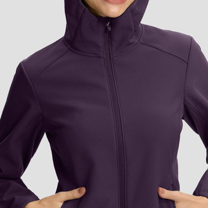 Chaqueta Softshell para Mujer, Nuevo Estilo, Superventas, con Talla Personalizada, Precio de Fábrica, Manga Larga, Cortavientos, para Correr - Product Image 6