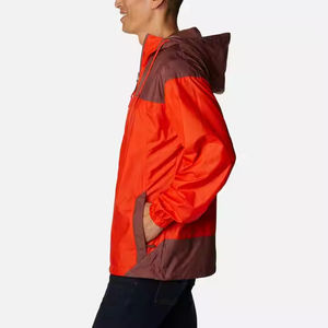2026 New Stylish Men Warm Windbreaker <b>Jacket</b> Canvas Windbreaker <b>Zip</b>-<b>Up</b> <b>Jacket</b> with Stand Collar and Front Logo Waterproof <b>Jacket</b> - Product Image 3