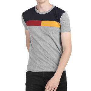 เสื้อยืดผู้ชายราคาถูก แขนสั้นสำหรับฤดูร้อน ดีไซน์คุณภาพสูง รุ่นใหม่ล่าสุด 2026 รับสกรีนโลโก้ เสื้อผ้าออกกำลังกาย - Product Image 1