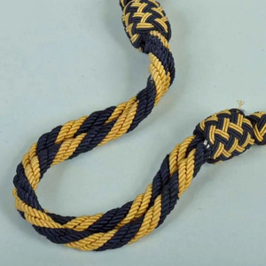 OEM Wholesale Custom Made Cap <b>Cords</b> Generals Handmade Adjustable Knot Ceremonial With Custom Size and Color Officers Cap <b>Cord</b> - Product Image 3
