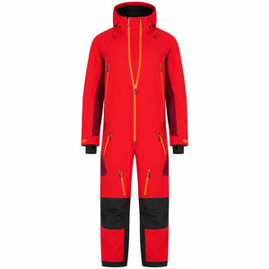 Combinaison de ski une pièce haut de gamme pour homme, imperméable, professionnelle, pour snowboard et sports d'hiver, équipement de ski haut de gamme - Product Image 1