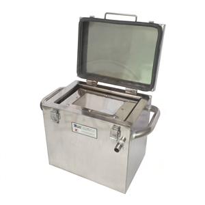Machine à polir les bijoux par vibration, capacité 2 kg, 15 kg de média requis, sans accessoires - Product Image 1