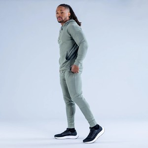 Sudadera con Capucha de Forro Polar para Hombre, Personalizable con Logotipo, al por Mayor, Ligera, Transpirable, Resistente al Viento, Ecológica, Informal, para Gimnasio - Product Image 3