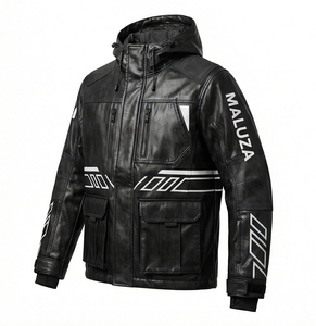 เสื้อแจ็คเก็ตกันลมมีฮู้ด โพลีเอสเตอร์รักษ์โลก พิมพ์โลโก้ได้ตามต้องการ สำหรับทุกเพศ กันน้ำ สไตล์สตรีทแวร์ เสื้อโค้ทกันหนาวแบบทหาร รับผลิตแบบ OEM ODM - Product Image 3