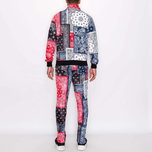 Ensemble de survêtement décontracté personnalisé pour homme, idéal pour la gym et l'entraînement, avec manches longues, poches zippées et tissu extensible quadridirectionnel - Product Image 6