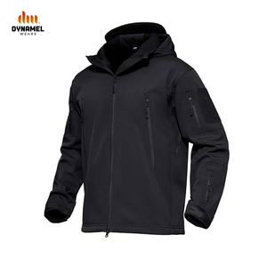 Custom logo Winter Fishing Jacket Waterproof Jacket Man Embroidered Men's <b>Running</b> Softshell Jacket - Product Image 3