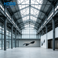 Construcción Rápida de Estructura de Acero Prediseñada, Taller 4S, Estructura Metálica para Salón de Exposiciones de Automóviles, Edificio para Concesionario de Automóviles