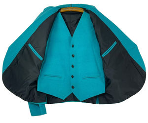 Chaqueta Kilt Escocesa de Tweed Argyle para Hombre, en Tweed Marrón, con Logotipo Personalizado, Todas las Tallas, Hecha de Lana Serge, con Empaque Personalizado - Product Image 3