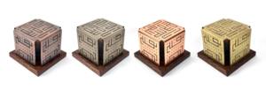 Mabkhara de Metal con Acabado Dorado, Caligrafía Kufic, Quemador de Bakhoor Saudí, Soporte para Oud Dakhoon, Juego para Majlis, Venta al por Mayor - Product Image 3